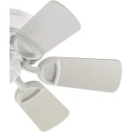 Quorum International Medallion 30" 6-Blade Ceiling Fan Studio White 51306-8