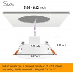 Recessed Lighting 6 Inch 150W Equivalent 1760LM RGB Smart LED Ceiling Light with APP Control 16W Daylight 5000K Color Changing Downlight for Bedroom Kitchen Living Room MELPO 4 Pack