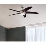 Westinghouse Lighting 7223800 Bendan Indoor Ceiling Fan with Light and Remote 52 Inch Satin Chrome