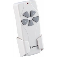 Westinghouse Lighting 7787000 Ceiling Fan and Light Remote Control White