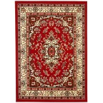 Antep Rugs Kashan King Collection HIMALAYAS Oriental Area Rug Maroon and Beige Maroon and Beige 8' x 10'
