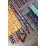 DII Chindi Home Collection Handmade Multicolor Area Rag Rug 20x31.5