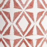 Brand – Rivet Geometric Ceramic Planter 8.6"H Rose