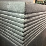 Kante RF0131B-C60611 Lightweight Concrete Modern Rectangle Outdoor Planter Slate Gray