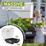 Vegepod Raised Garden Bed Self Watering Container Garden Kit with Protective Cover Easily Elevated to Waist Height 10 Years Warranty Medium