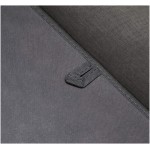 Basics Foldable Burlap Cloth Cube Storage Bin with Lid Set of 2
