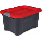 CRAFTSMAN 20-Gallon 80-Quart Tote with Latching Lid 4-Pack 4
