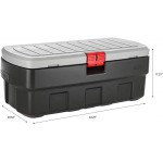Rubbermaid ActionPacker️ 48 Gal Lockable Storage Bin Industrial Rugged Large Storage Container with Lid