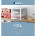 Whitmor Zippered Collapsible Cube