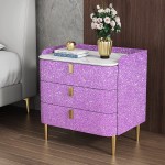 17.7"x393.7"Glitter Purple Wallpaper Glitter Peel and Stick Wallpaper Purple Contact Paper Glitter Purple Self Adhesive Wallpaper Removable Fun Contact Paper for Cabinet DIY Christmas Decoration