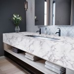 Caltero Marble Contact Paper 15.7" x 118" White Grey Marble Wallpaper Glossy Peel and Stick Marble Wallpaper Marble Countertops Contact Paper for Kitchen Cabinets Bathroom Walls