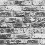 Grey Brick Wallpaper Peel and Stick Wallpaper 17.7inch x 393.7inch Brick Contact Paper Faux Brick Decorative Wallpaper Grey Stone Self Adhesive Wallpaper Peel and Stick Brick Removable Wall Paper
