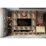 Heroad Brand 393"x17.7" Wood Wallpaper Wood Peel and Stick Wallpaper Wood Contact Paper for Cabinet Self Adhesive Removable Wallpaper Wall Covering Decorative Vintage Wood Panel Distressed Wood Planks