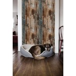 Heroad Brand 393"x17.7" Wood Wallpaper Wood Peel and Stick Wallpaper Wood Contact Paper for Cabinet Self Adhesive Removable Wallpaper Wall Covering Decorative Vintage Wood Panel Distressed Wood Planks