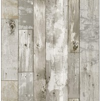 INHOME NH3552 Driftwood Wallpaper Brown