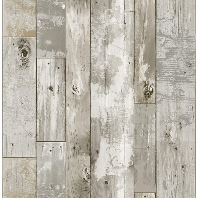 INHOME NH3552 Driftwood Wallpaper Brown