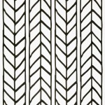 Peel and Stick Black and White Wallpaper Geometric Stick WallPaper 17.71 in X 118 in Removable Herringbone Self-Adhesive Modern Stripe Wall Paper Decorative Vinyl Film for Bedroom Walls 3D Wall Panels