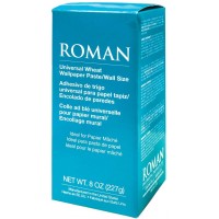 Roman Products 209701 Roman 2097018 oz. Universal Wheat Wallpaper Paste 8oz