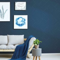 RoomMates RMK11260WP Blue Perplexing Peel and Stick Wallpaper