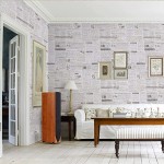 White Vintage Newspaper Wallpaper 17.7 X 78.7 in Literature and Art French Language Wallpaper Self Adhesive Peel and Stick Wallpaper for Countertops Cabinets Decorative Dormitory Old Furniture