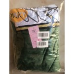 Anime Throw Blanket Flannel Fleece Blanket Cosplay Hooded Cloak Shawl Wrap Nap Quilt 47''X 65'' Green