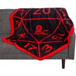 Bioworld Dungeons & Dragons D20 Shaped Throw Blanket