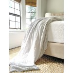 Breathable Giant Adult Size Muslin “Swaddle” Blanket 1 Layer Sheet 100% Cotton “90” x 90” Inches Queen Extra Lightweight Soft Gauze Blanket Sleeping & All-Purpose Throw Color Light Grey