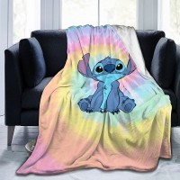 Cartoon Blanket Ultra-Soft Micro Fleece Blanket for Couch Bed Warm Plush Throw Blanket Suitable for All Season50 X40