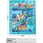 Cartoon Ultra Soft Blanket Flannel Fleece Throw Blanket Warm Cozy Bedding for Couch Sofa Plush Blankets for Kids Adults Gifts 50"X 40"