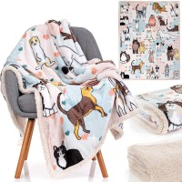Cat Blanket 28 Cute Cat Companions on a Sumptuously Soft Lightweight 50x60 Inch Cat Lover Throw Blanket The Most Beloved Cat Gifts for Cat Lovers Everywhere