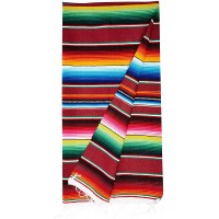 Large Authentic Mexican Blankets Colorful Serape Blankets Assorted
