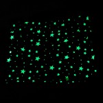 ModernMade Glow in The Dark Blanket | Fleece Lined Galaxy Star Blanket for Kids & Adults | 50" x 60" | Night Sky Blue