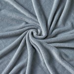 softan Flannel Fleece Throw Blankets Lightweight Soft Fuzzy Plush Blanket for Couch All Season 50X60 Grey
