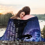 to Girlfriend Throw Blanket Best Romantic Valentine's Day Birthday Gifts for Girlfriend Super Soft Cozy Warm Flannel Blanket for Bed Sofa Living Room 50“x60”