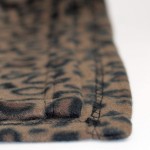 World's Best Cozy-Soft Microfleece Travel Blanket 50 x 60 Inch Leopard