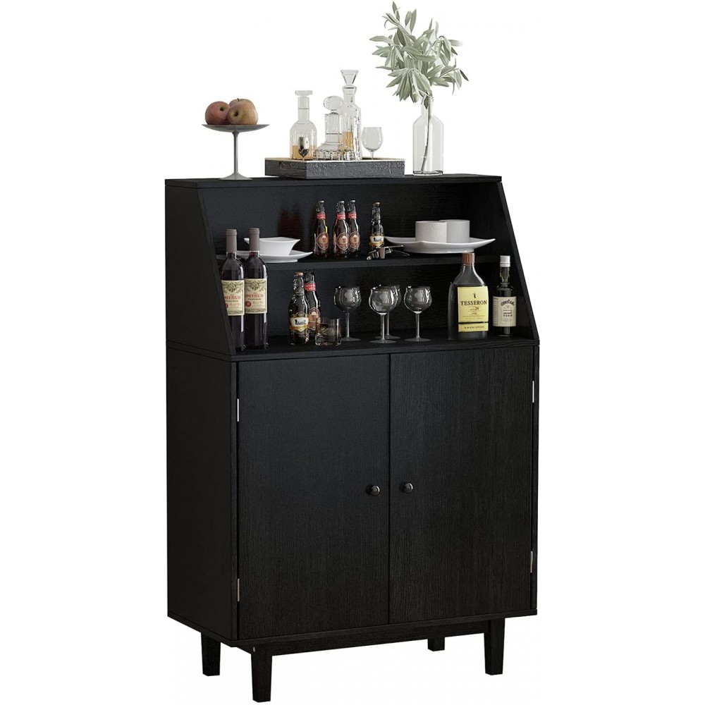 GDLF Bar Liquor Wine Cabinet Buffet Sideboard Home Coffee Mini Bar