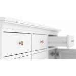 Tvilum Sonoma Sideboard with 3 Doors and 3 Drawers White