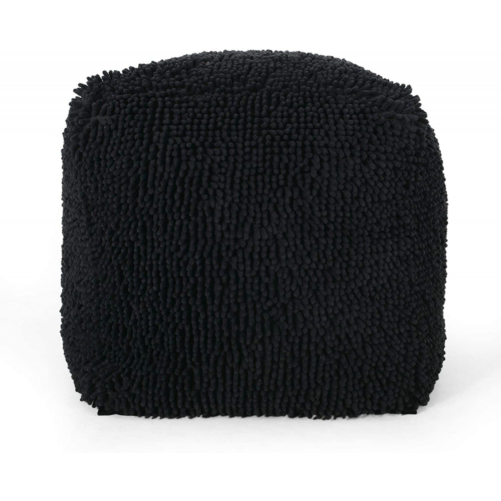 Christopher Knight Home Moloney Pouf Charcoal