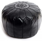 Moroccan Hand Made Pouf Leather Luxury Ottomans Footstools Cover